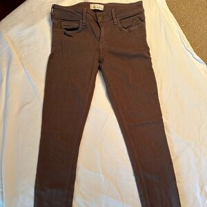 Bella Dahl skinny stretch jeans. Chocolate brown. Size 29.